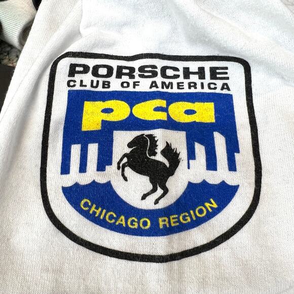 Porsches & Planes PCA Chicago Region Code 1 Aviation T Shirt Jerzees Size XL - Picture 8 of 9